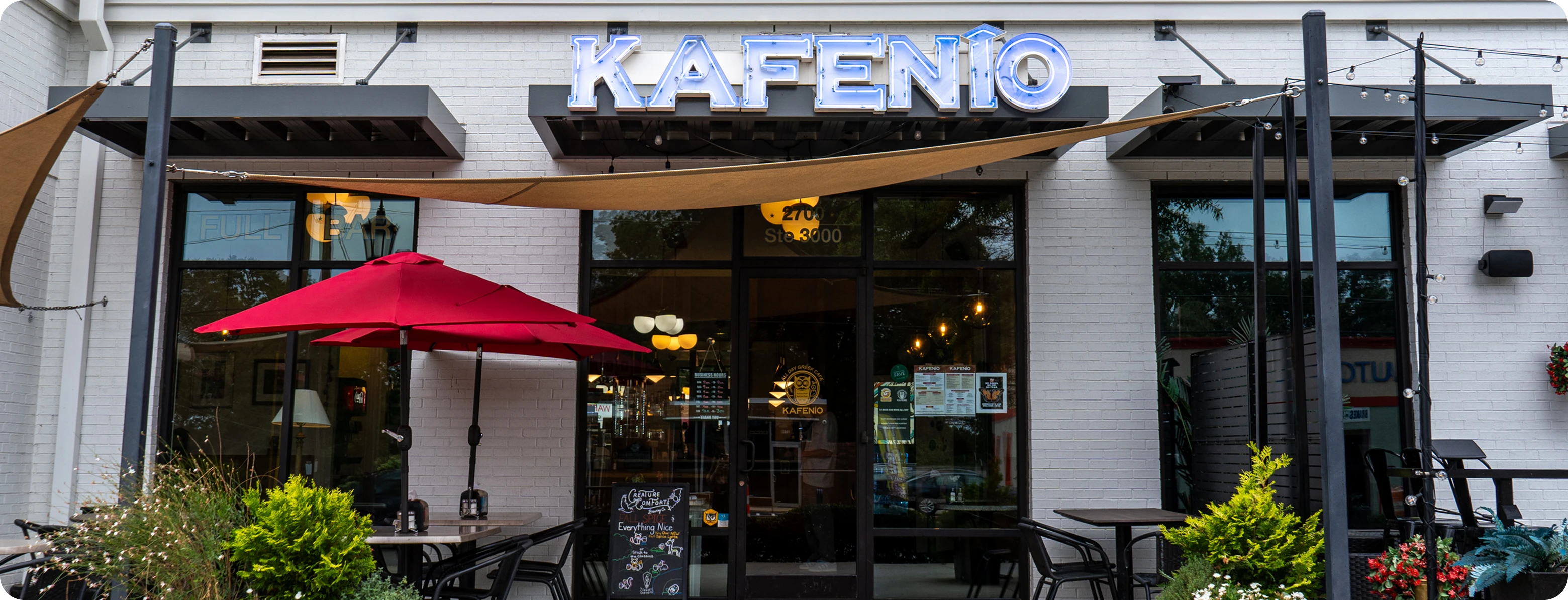 Kafenio exterior